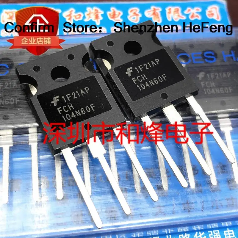 5PCS-10PCS FCH104N60F  TO-247 600V 37A  FAST SHIPPING  BEST QUALITY  ON STOCK