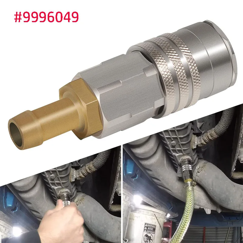 Quick Fit Radiator Adapter for 9996049 Coolant Drain Hose Compatible with Volvo & Mack Trucks and Bus, for Scania 4/5 series