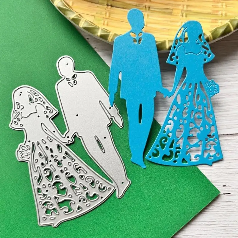 45be結婚式のカップルカットダイウェディングダイカットスクラップブッキングエンボス加工ダイカット