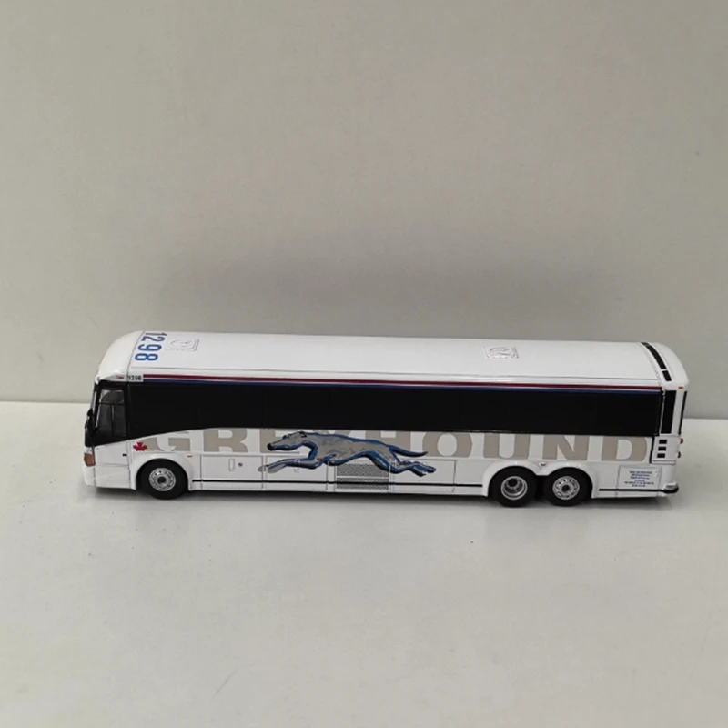 IR HO IXO 1/87 Scale MCI Motorcoach D4505 Bus Alloy Simulation Car Model Static Collection Decorated Holiday Toy Souvenir Gift