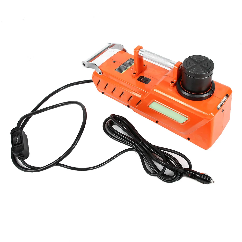 

DC12V 15T Car Electric Floor Jack Hydraulic Lifting Set Orange Fit for Sedan/SUV/Pickup/RV Small Truck Auto Repair Jack Tool