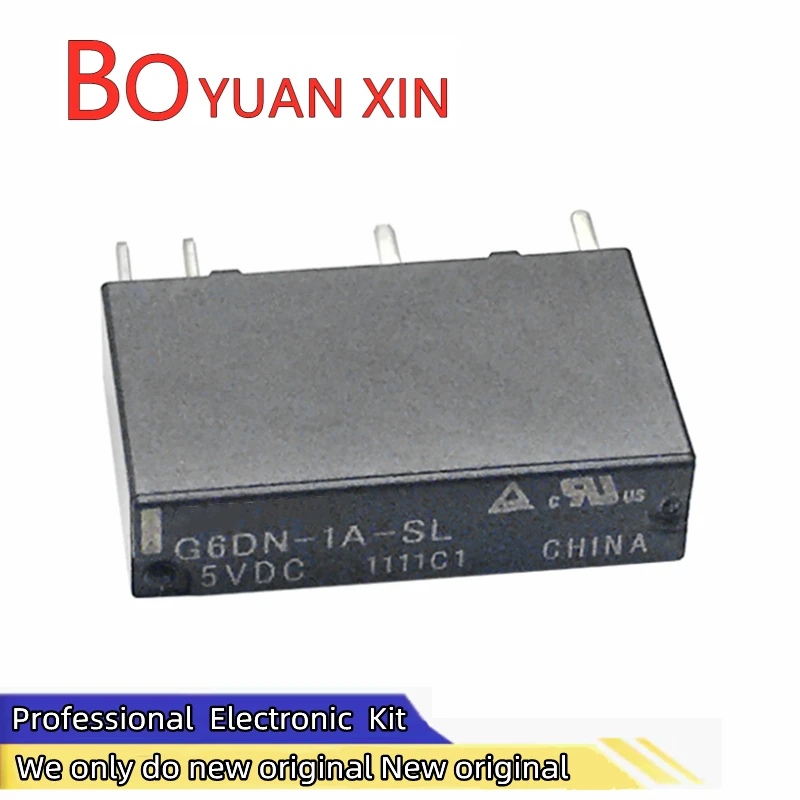 New original G6DN-1A-SL-DC5V G6DN-1A-SL-DC12V G6DN-1A-SL-DC24V Small relay 4pin 5A A set of normally open power relays