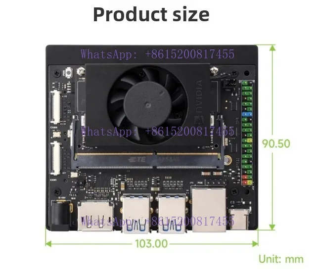 Jetson Orin NX Super Development Board Core Board AI Intelligent Module Development Kit