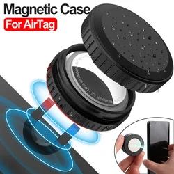 Waterproof Magnetic Holder for Apple AirTag Case Strong N52 Magnet Anti-Lost Hidden Mount for Car Bike Vehicles Metal Surfaces