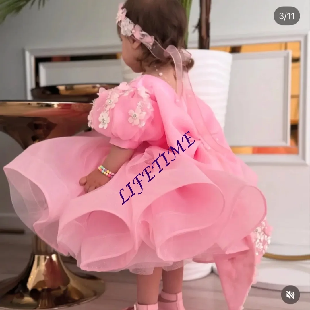abito-da-ragazza-di-fiori-rosa-personalizzato-con-fiocco-grande-e-dettagli-floreali-abito-da-prima-comunione-e-festa-di-nozze-per-i-piu-piccoli-فسات
