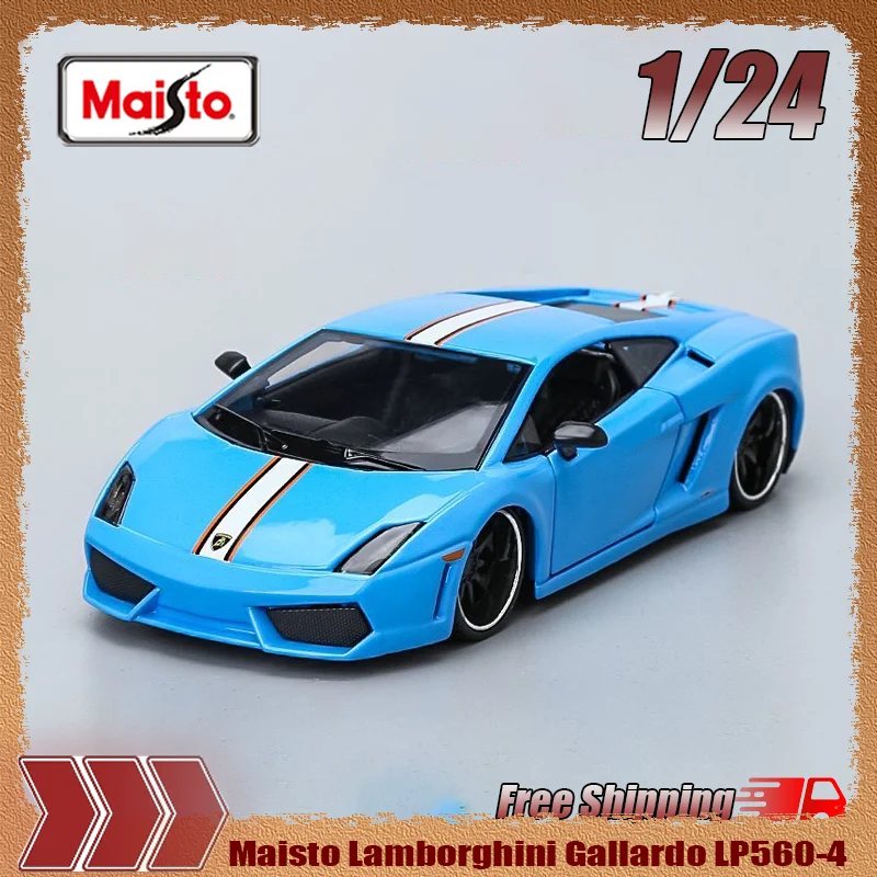 

In Stock Maisto 1/24 Lamborghini Simulation Alloy Miniature Die-Cast Car Model Custom Modification Toys Boy Gift Collection Gift