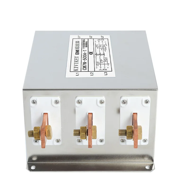 Anti-interference EMI power filter 380V three-phase three-wire 100A200A500A800A400A1000A
