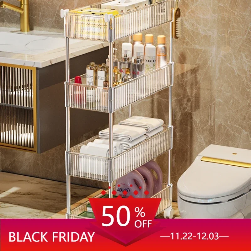 Storage Shelves Modern Bathroom Furniture Luxury Full Set Tools Accessories Shower Hanging Karta Kualkita Multifunction Home