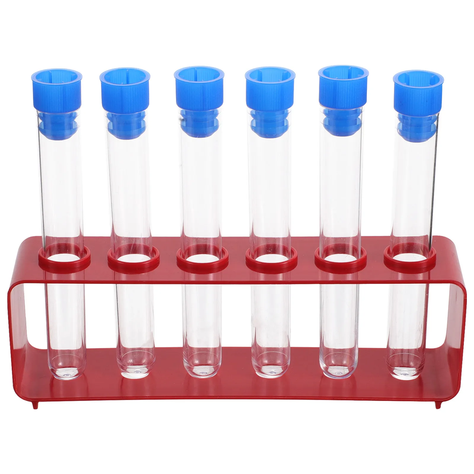 1Set Standardized Clear Polypropylene Test Tubes High Transparency Easy Science Experiment Tubes for Chemistry