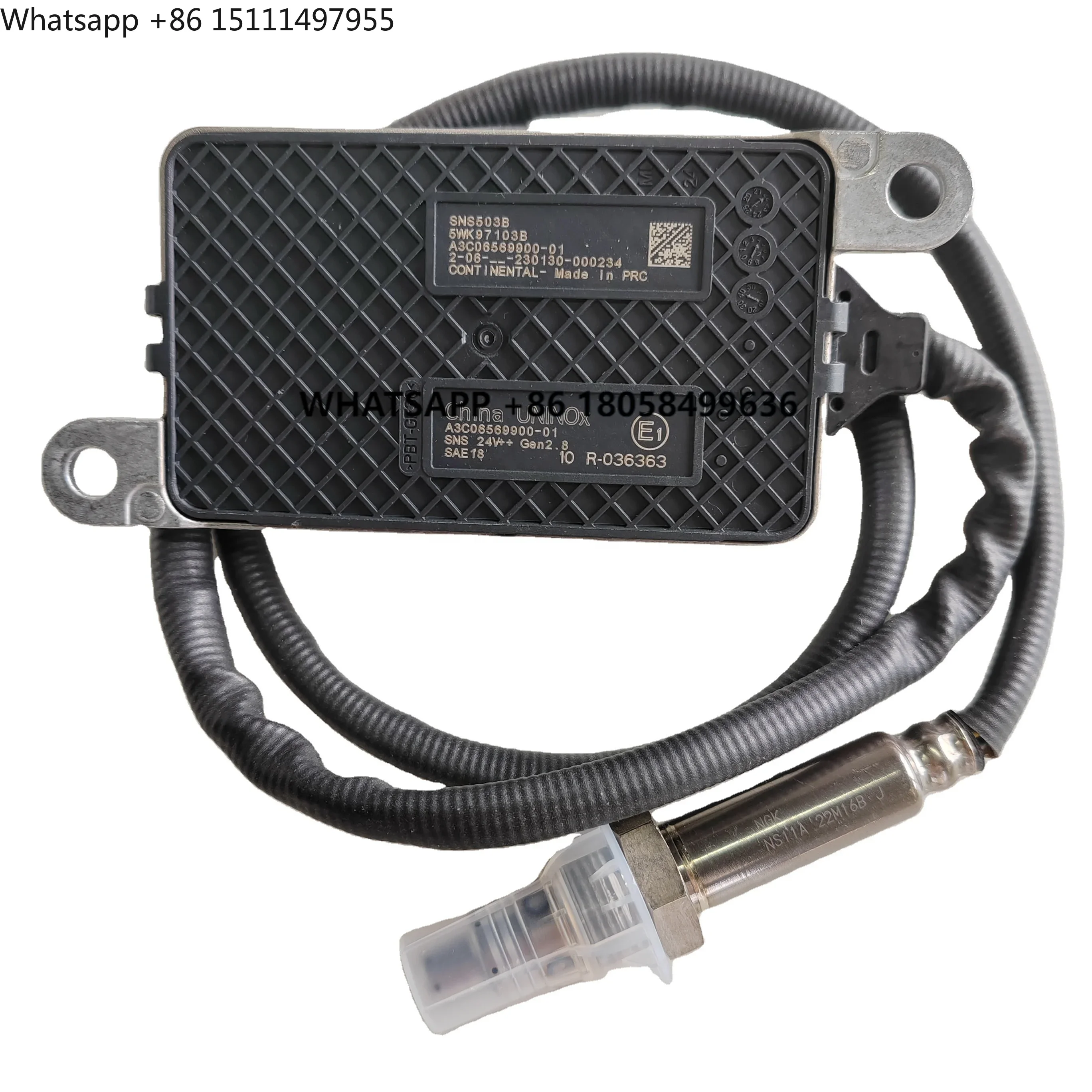 5WK9 7103B Genuine UNINox Sensor for Continental 5WK97103B 24V SNS503B 5WK9 Universal A3C06569900