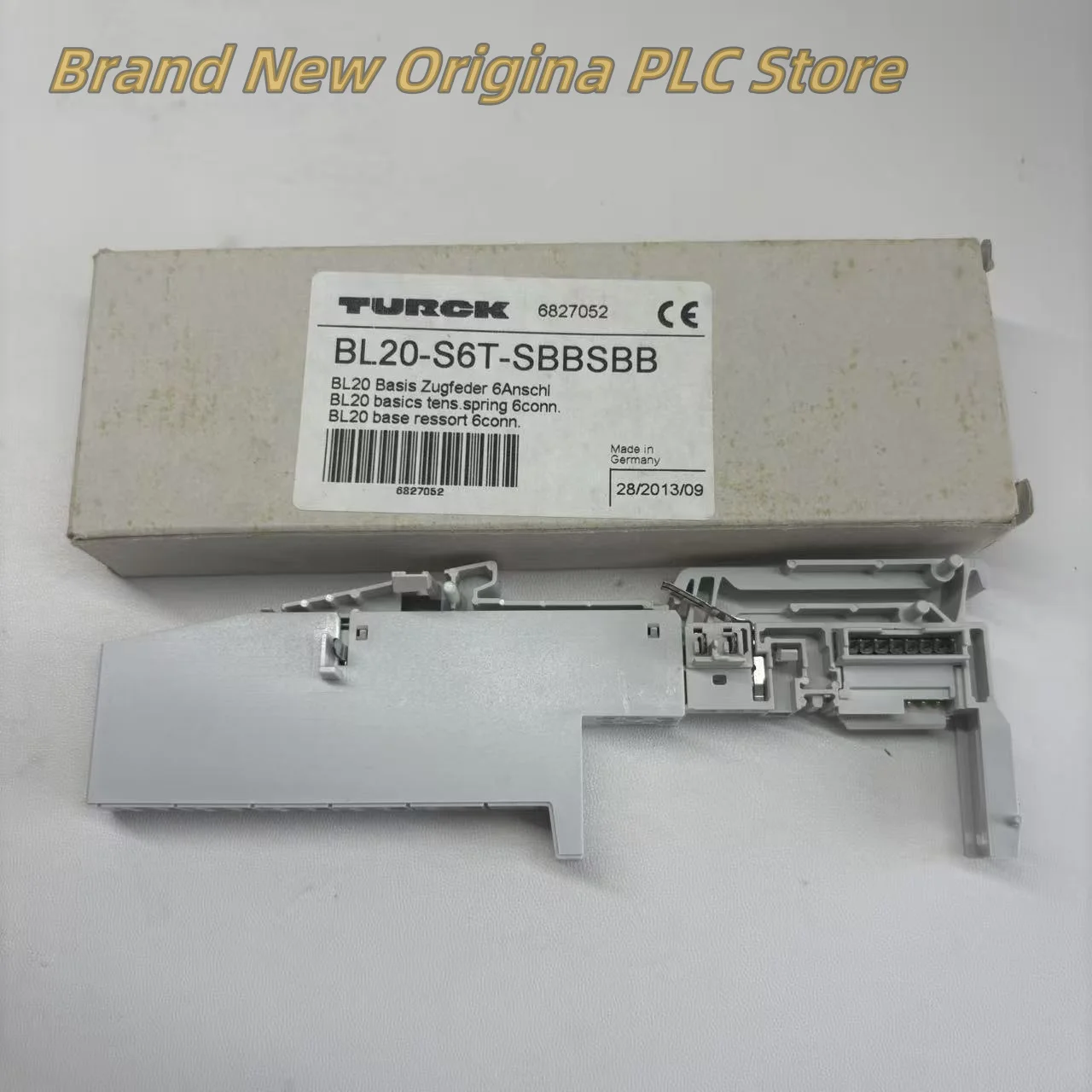 

Модуль ПЛК новый BL20-S6T-SBBSBB 6827052 в коробке BL20-2DO-24VDC-0.5A-P 6827024