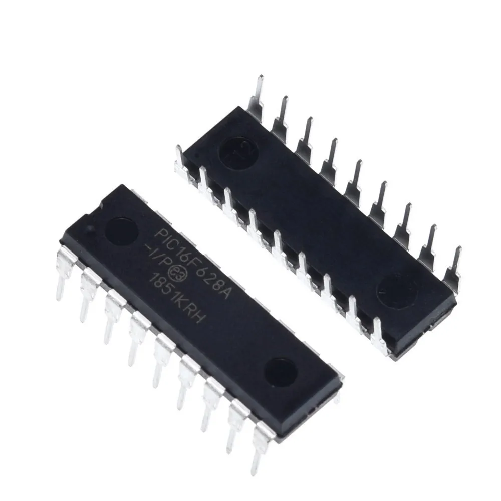 1 PCS PIC16F628A-I/P DIP-18 PIC16F628A PIC16F628 16F628 Flash-Based,8-Bit CMOS Microcontrollers