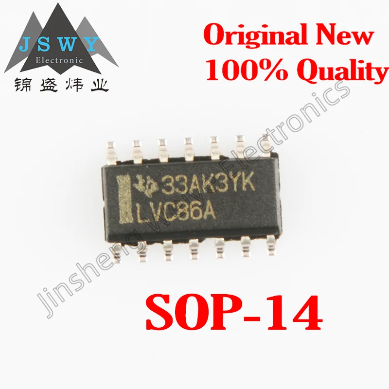 

(10-50pcs) Original SN74LVC86ADR SOP-14 LVC86A Quad 2-input XOR Gate Logic Chip In stock Fast delivery