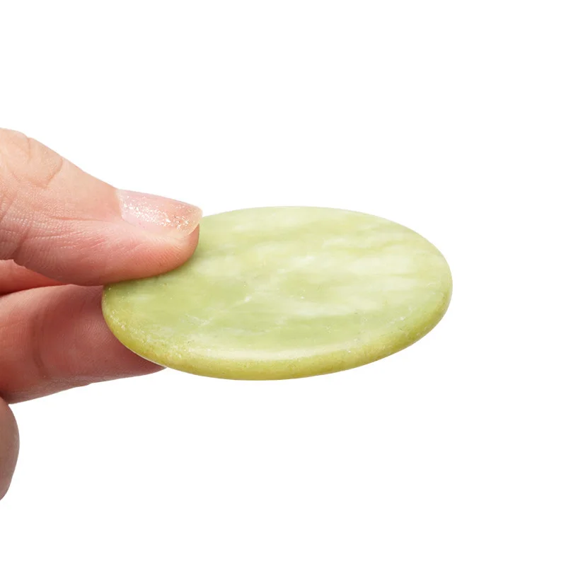 1個入りまつげ接着剤パレット移植用ガスケット丸型パレット翡翠石まつげエクステ接着剤パレットホルダーパッドツール