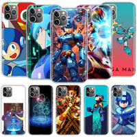 Game M-Megaman R-Rockman Phone Case For Apple Iphone 12 13 Mini 14 15 Pro 17 Pro Max Air 11 16E 16 Plus Shell Cover Cl