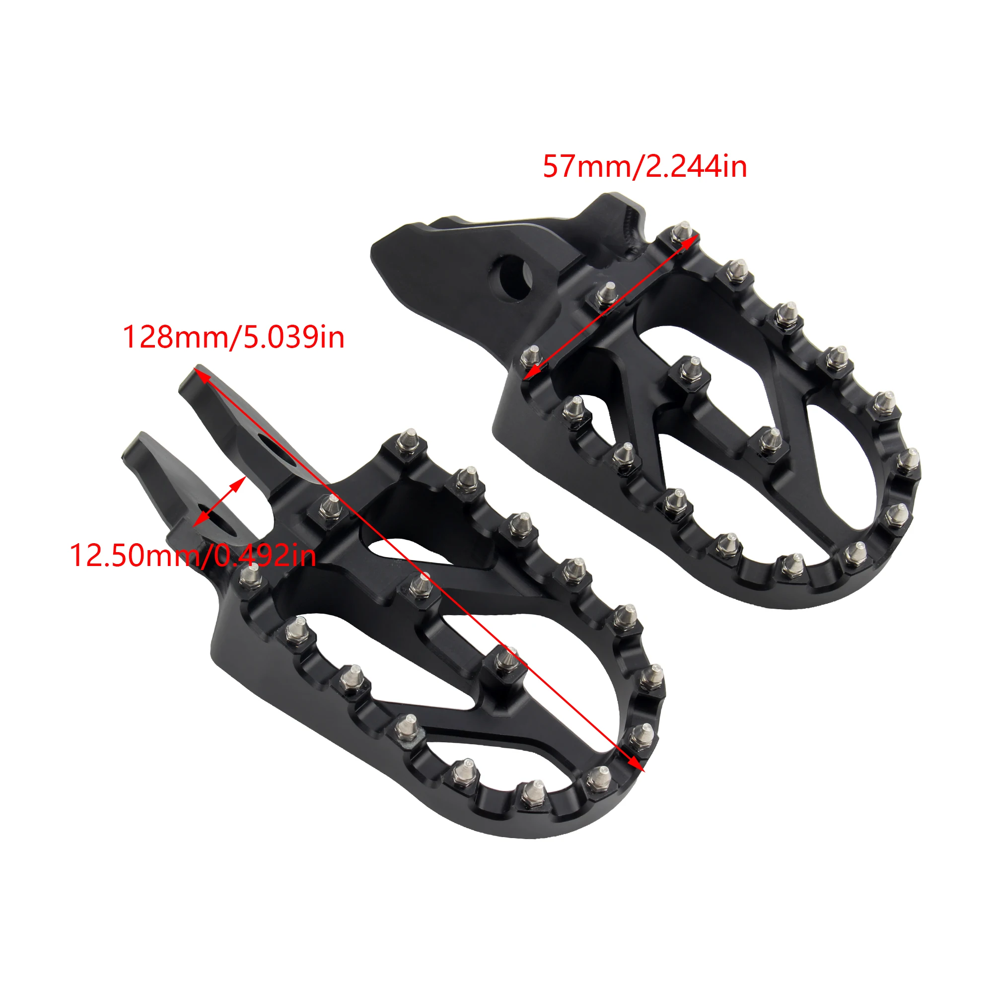 Motorcycle Motorbike CNC Aluminum Footrest Footpegs For Surron Ultra Bee SUR RON Off-Road Electric Vehicle Surron Accessories