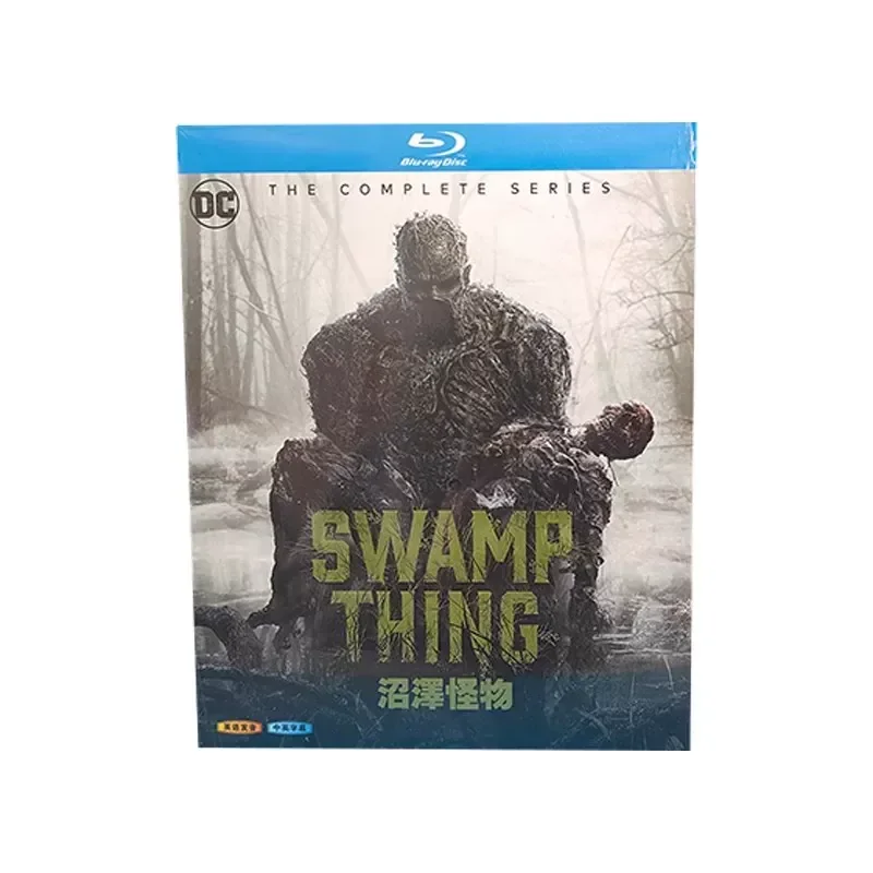 

BD Blu-ray American Drama Swamp Thing Swamp Monster with Chinese and English Subtitles 2-Disc Box