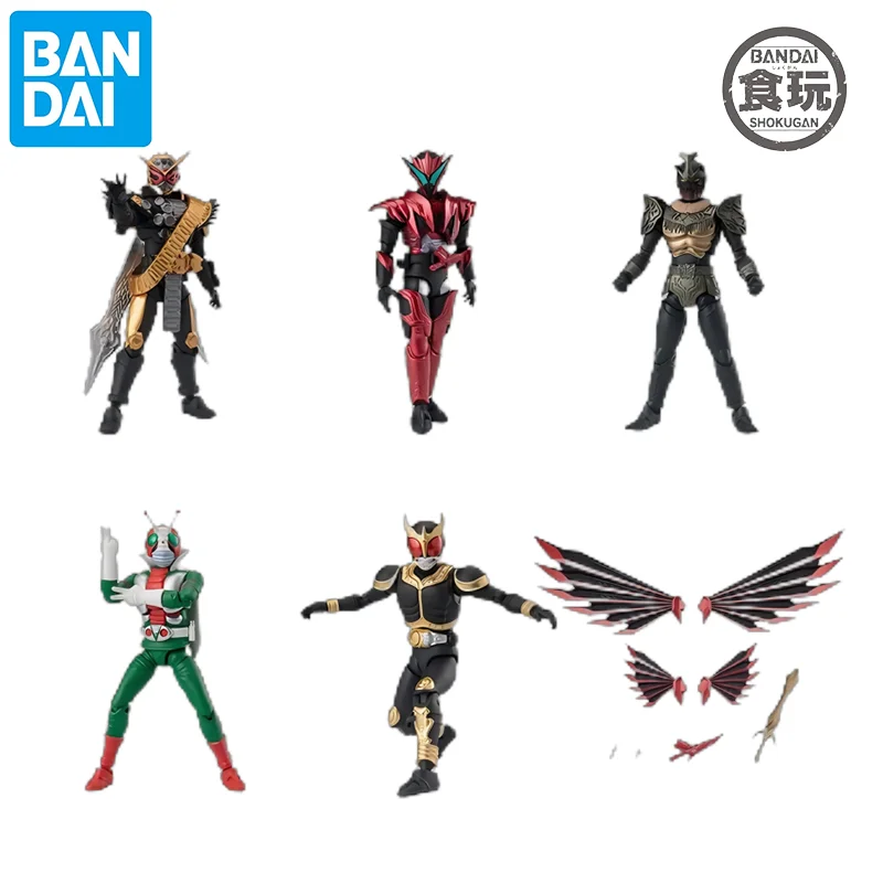 Bandai Original Kamen Rider Shokugan Palm Movement XX09 Another Kuuga Ohma Zi-O V3 Anime Action Figure Movable Model Toy Gift