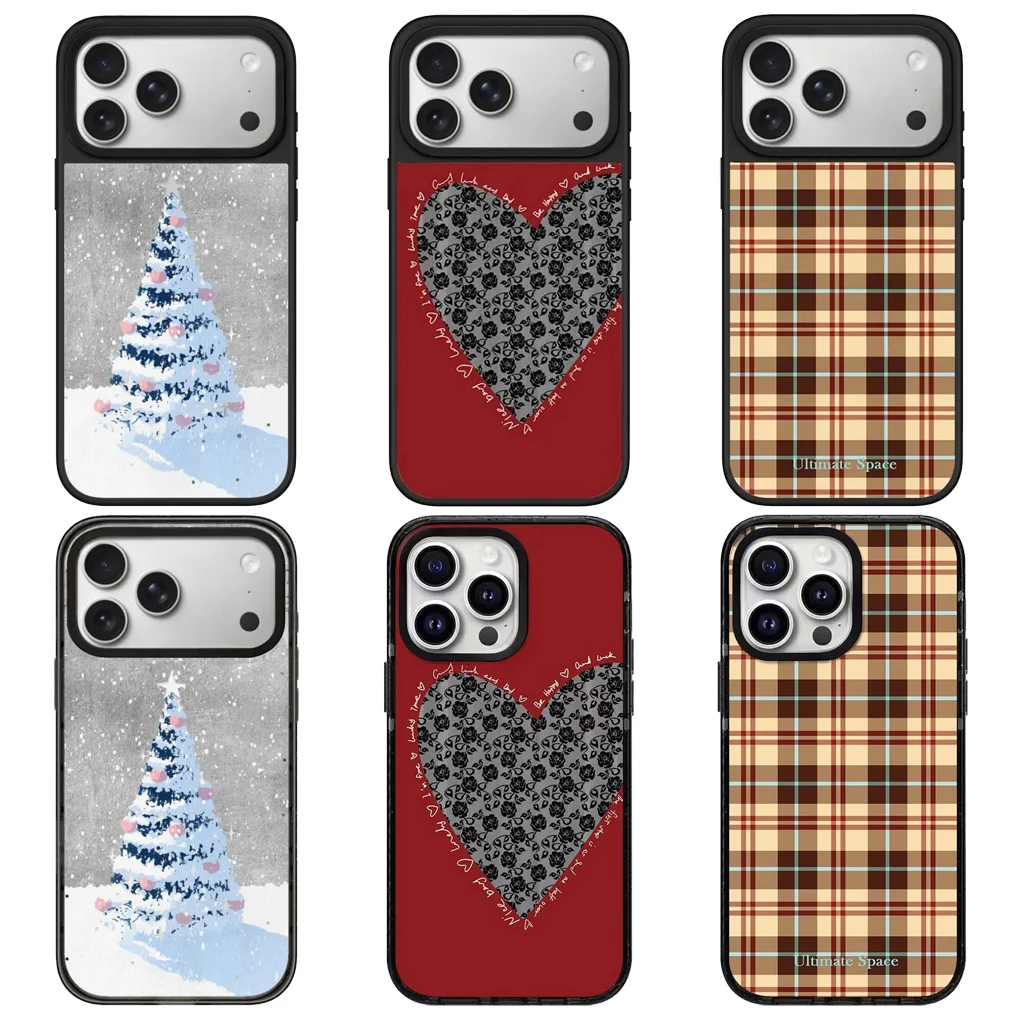 

Christmas Tree Magnetic Phone Cover for IPhone 12 13 14 15 16 17 Pro Max Case for IPhone 17 Air