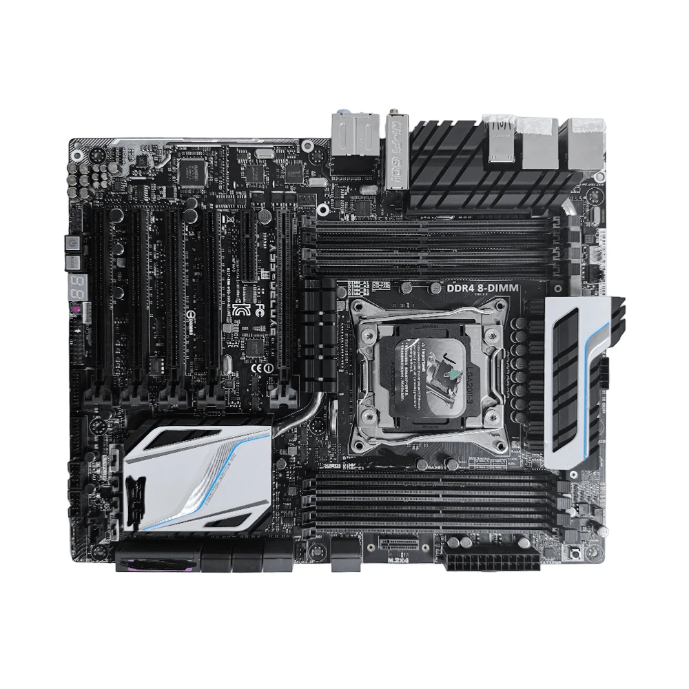 ASUS X99-DELUXE Mainboard X99 Supports for Xeon E5-1620-v3 E5-1630-v3 E5-1650-v3 E5-1660-v3 E5-2620-v3 Desktop/Servers Mainboard