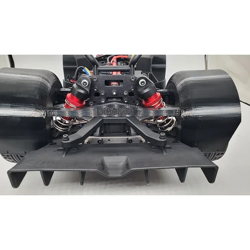 المصدات الأمامية والخلفية للطباعة ثلاثية الأبعاد من Hyper Go لسيارة التحكم عن بعد 1/7 mjxrc 7303 C3 على الطرق الوعرة شاحنة سيارات RC عالية السرعة