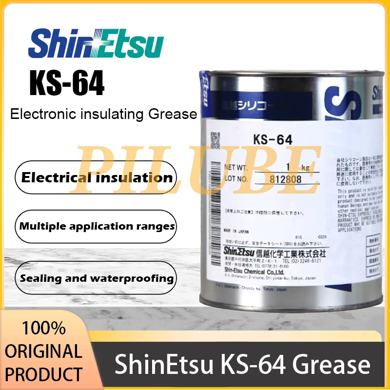 

ShinEtsu KS-64 Sealing Grease Electrical Cable Insulation Silicone Oil Waterproof and Anti-rust Sealing-Oil Original Product