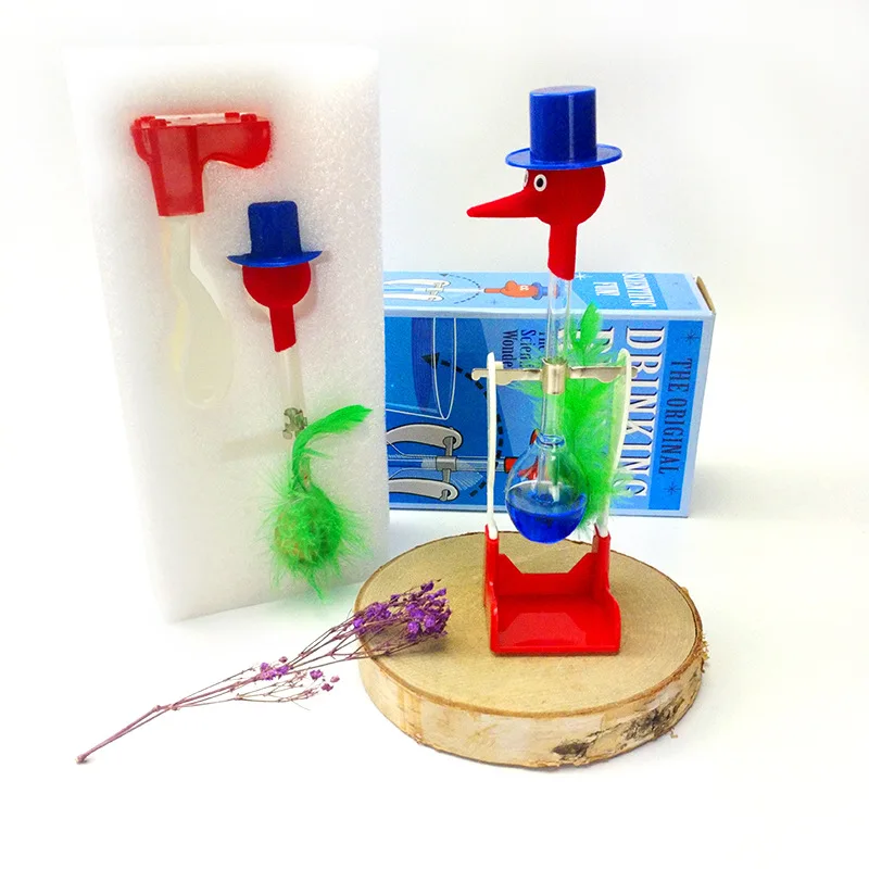 Magical Drinking Bird Toy Children's Puzzle Perpetual Motion Machine Scientific Physics Experiment Teaching Aids Boys' Leisure