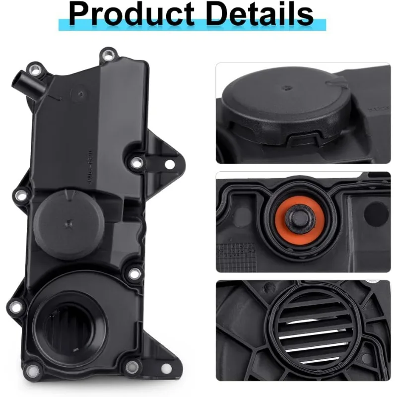32140004 31430923 31316184 31670210 PCV-Ventil-Ölfalle mit Dichtung für Volvo XC90 XC60 S60 S80 S90 V60 V90 XC40 XC70 – Detail 4