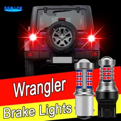 2pcs LED Brake Light Bulb Accessories For Jeep Wrangler TJ JK 1996-2017 2006 2007 2008 2009 2010 2011 2012 2013 2014 2015 2016