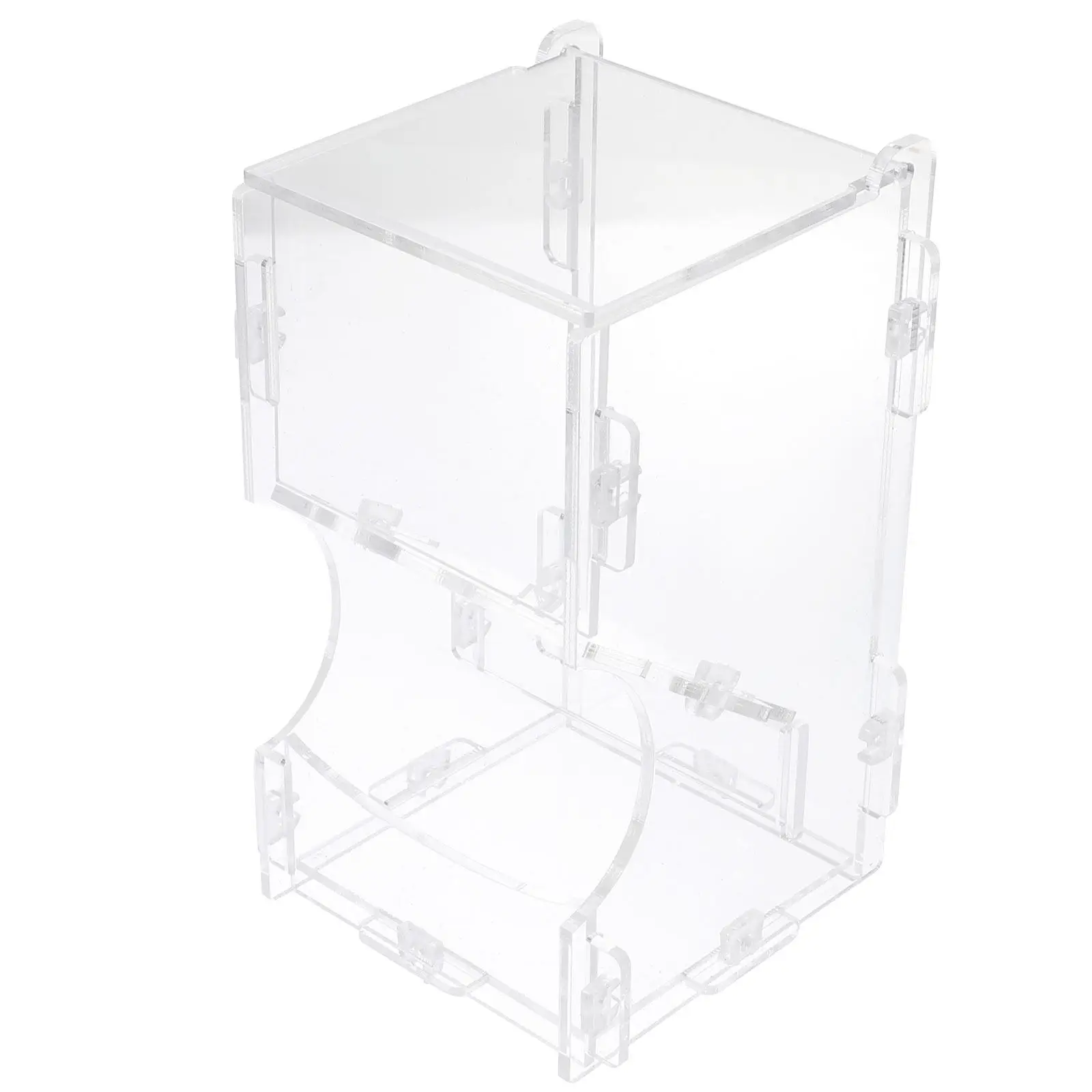 

Автоматическая кормушка для животных большой емкости, самораздающаяся миска для кормления, прозрачная акриловая, для хомяков, пластиковая