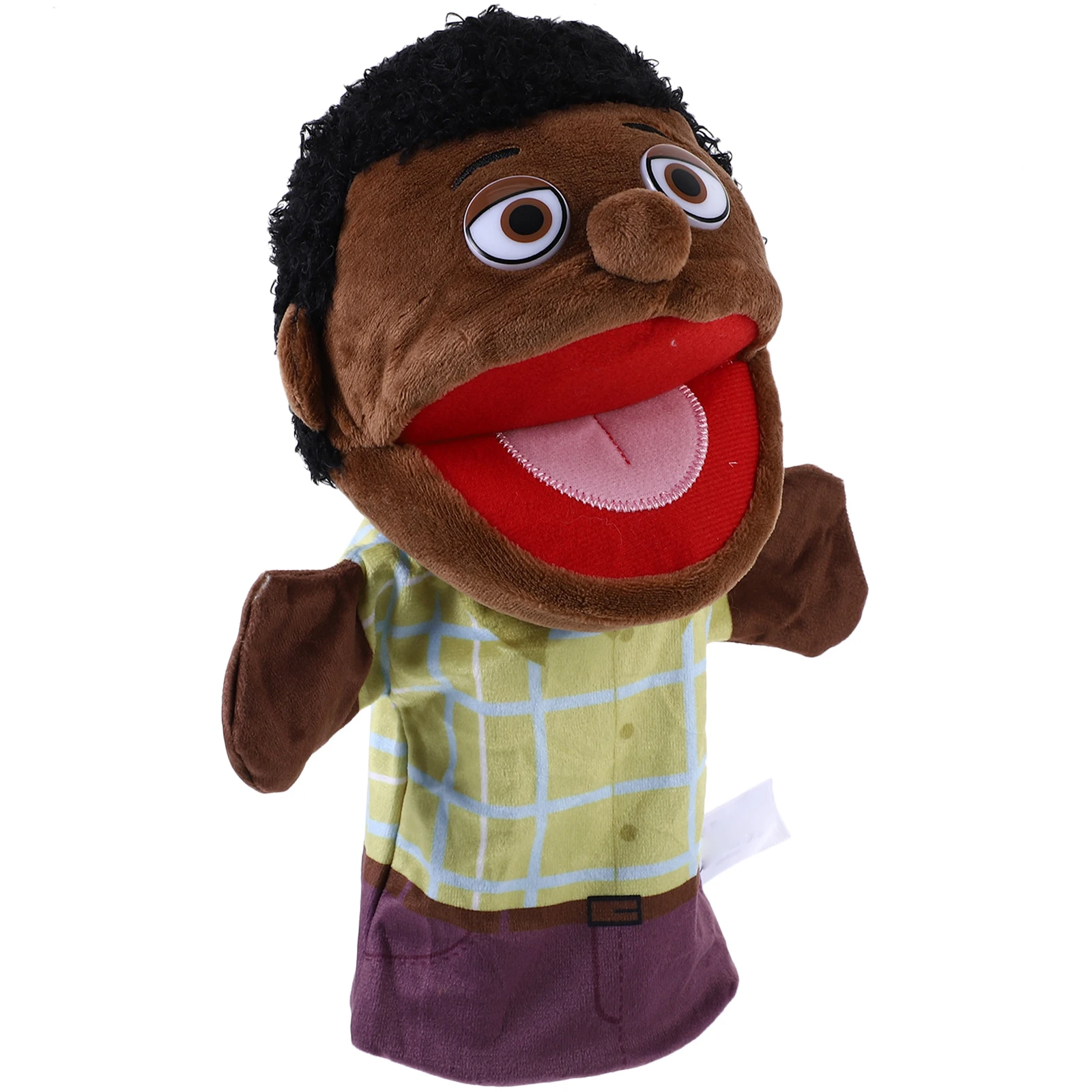 

Hand Puppet Props Cute Stuffed Family Puppets Member Children Bust Parent-child