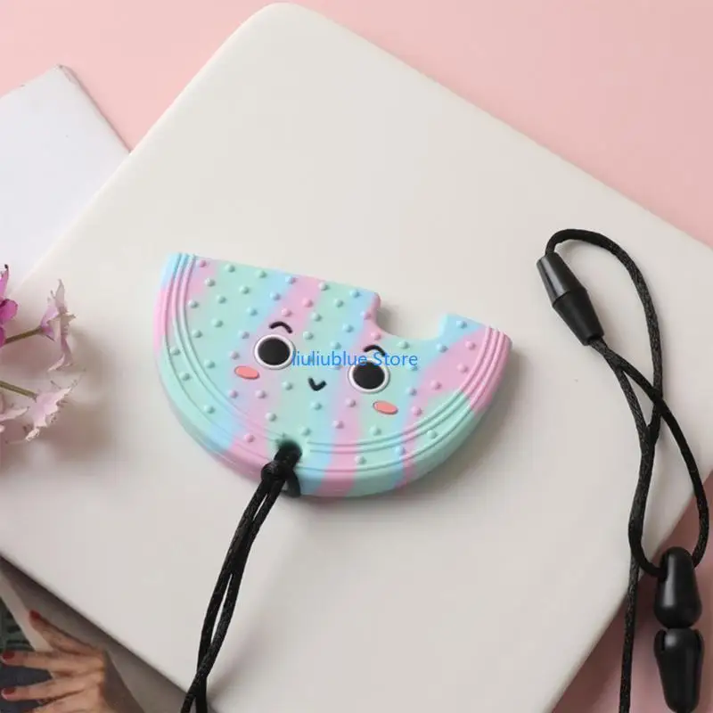 سيليكون مضغ لعبة طفل رضيع التسنين لعب طفل مضغ عصا عضاضة 62CF