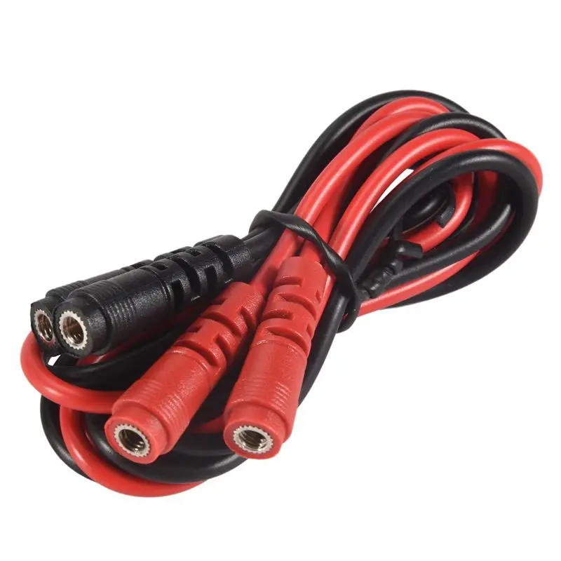 A74E-16Pcs Multimeter Test Probe Test Leads Kit Replace Test Wires Probes For Digital Multimeter Crocodile Clips U Type Probe