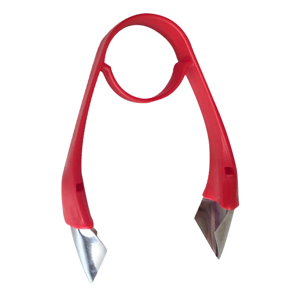 Stainless Steel Strawberry Stem Remover Bright Red Huller Kitchen Tool Tomato Core Remover Precision Fruit Corer view 4