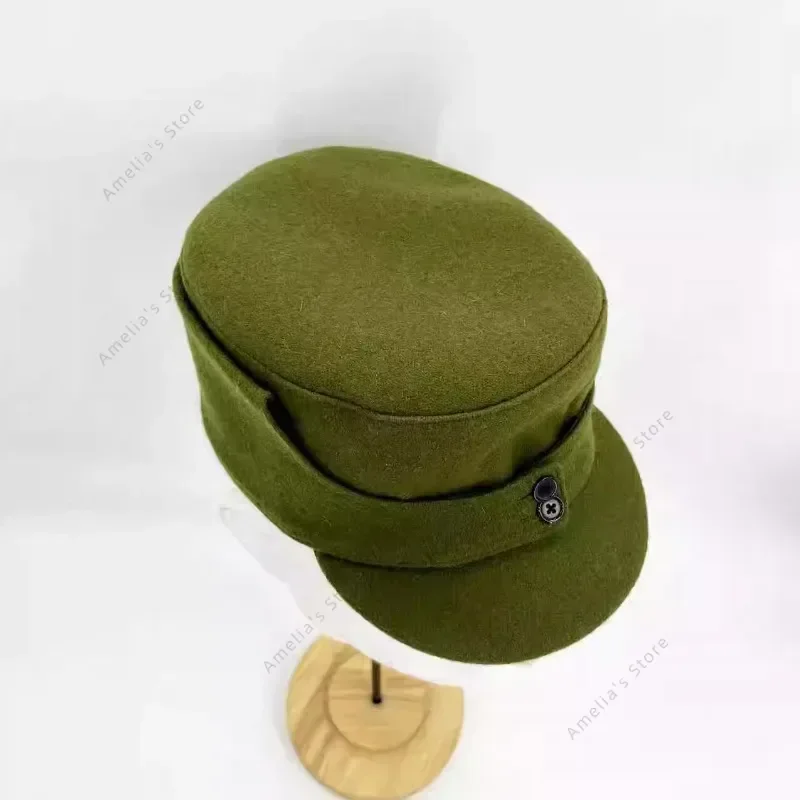 1940s The Second Chinese Civil War Northeast Field Cap Men Historical reproduction Hat