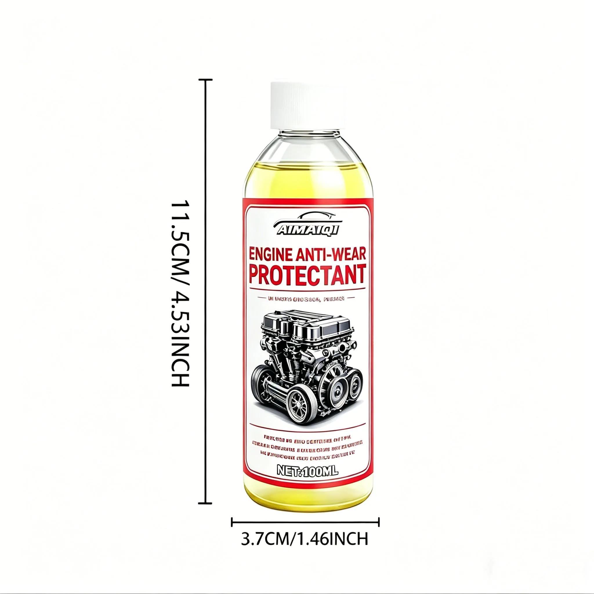 

Engine Anti-Wear Protection Oil, Reduce Engine Noise & Wear, Automotive Lubricant Protection Agent For Car Engine Maintenance