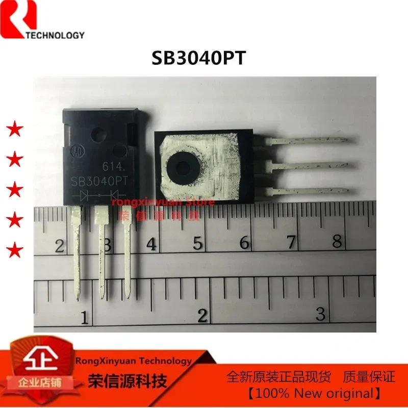 5 قطعة/الوحدة SB3040PT SB3040 TO-3P شوتكي الحاجز المعدل 40V/30A 100% جديد الأصلي