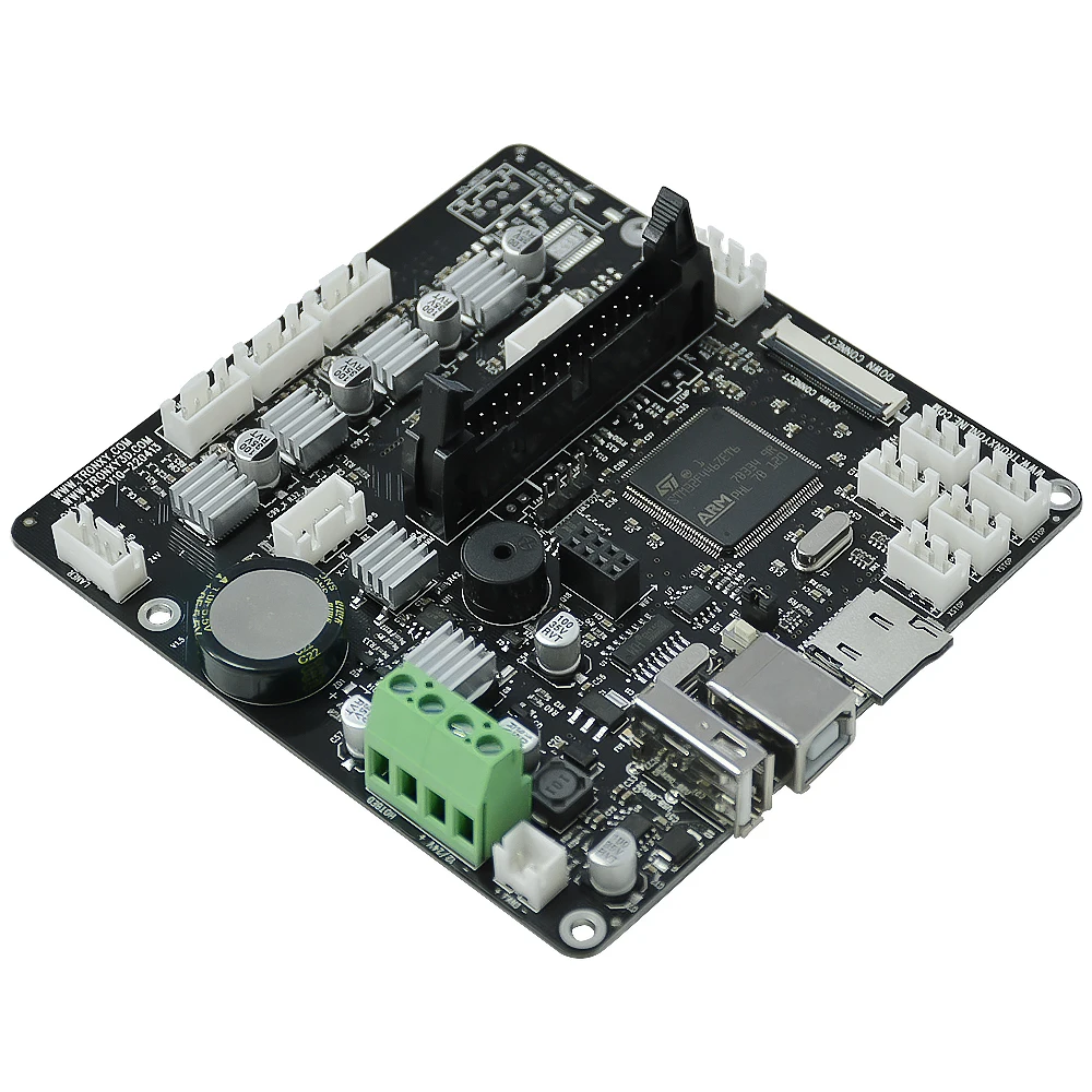 Imagem -03 - Tronxy X5sa D01 X5sapro Xy2pro Xy3pro Series Motherboard para Impressora 3d Placa Controladora Silenciosa com Cabo