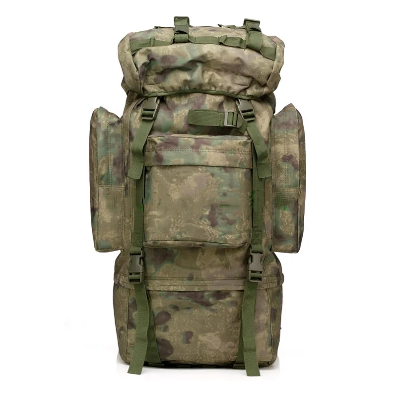 NEW Outdoor military fan backpack 65L Russian small green big man backpack tactical bag backpack rain cover camping EMR