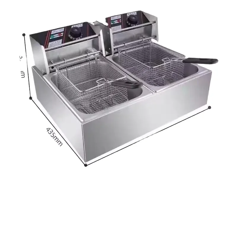 Deep Commercial Electric Fryertall Electric Frying String Parallelbar Fritteuse