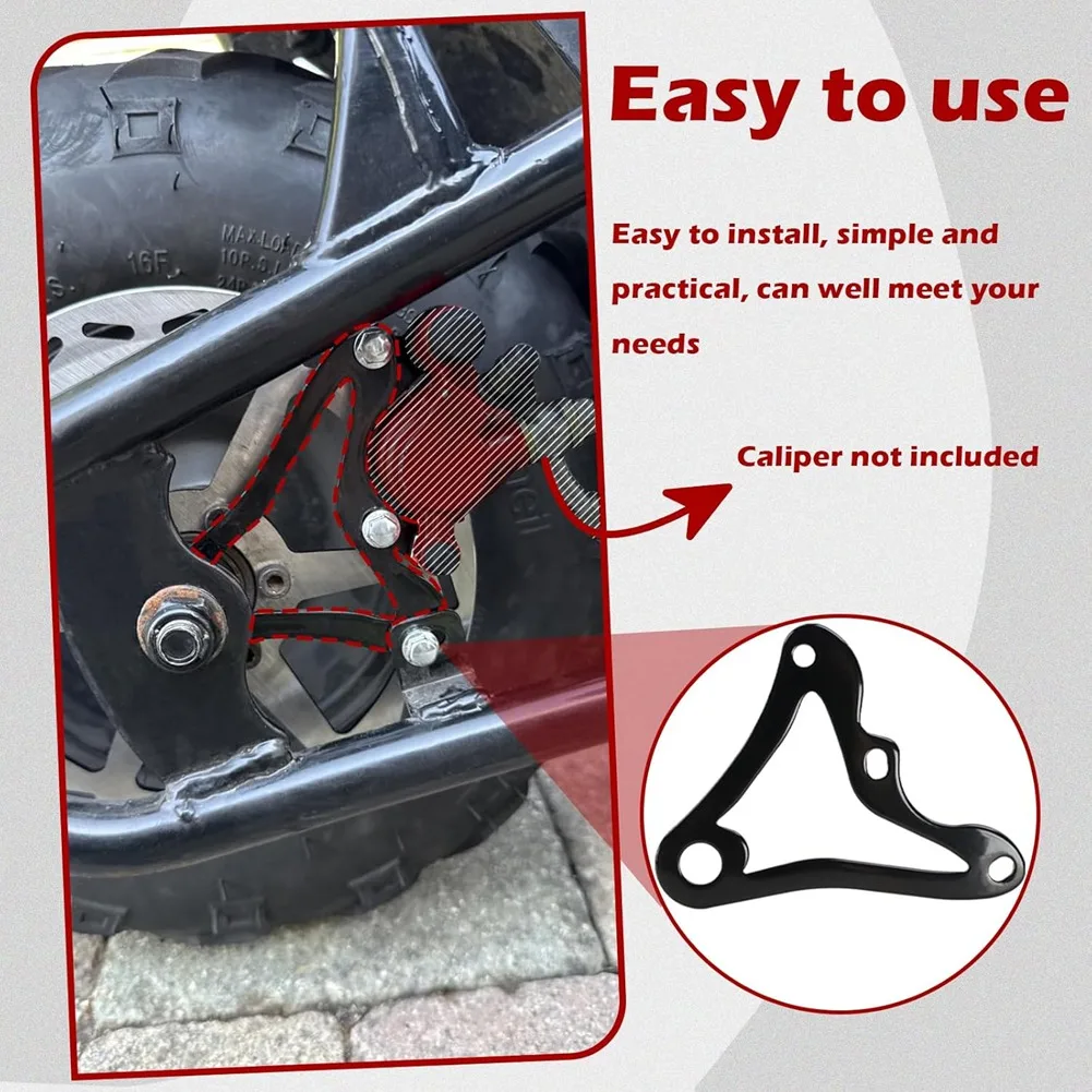 For For Monster Mega Moto MMB80 GMB100,For RB100 RT100 Mini Bike Hydraulic Brake Caliper Mounting Bracket Kit