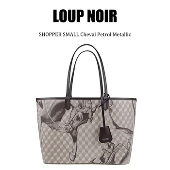 LOUP NOIR nouveau sac fourre-tout pour femmes marques célèbres sac fourre-tout décontractés grande capacité noir sac à bandoulière femmes sacs de haute qualité