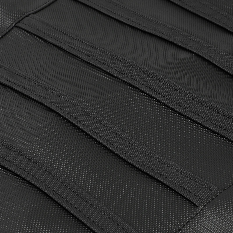 Motorcycle Ribbed Rubber Seat Cover Waterproof Soft Seat Cover Anti-slip Grain Pattern For Suzuki LTZ 400 Z400 2003-2009