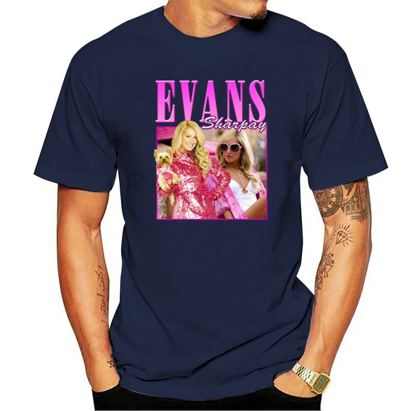 

Unisex Tees Sharpay Evan T-SHIRT Men Vintage 90s Tee Gothic Fashion T-Shirt Cotton Short Sleeve Summer Oversized T-Shirt Women