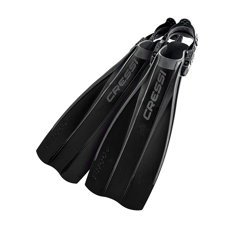 Cressi Frog Fins voor duiken en snorkelen met verstelbare riem Klassiek ontwerp Unisex volwassenen