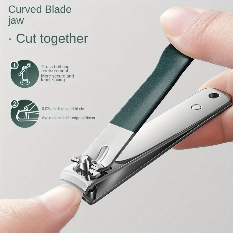 Ensemble de coupe-ongles portables en acier inoxydable, outil de manucure et de pédicure, outils professionnels de soins des ongles des pieds, 4 pièces