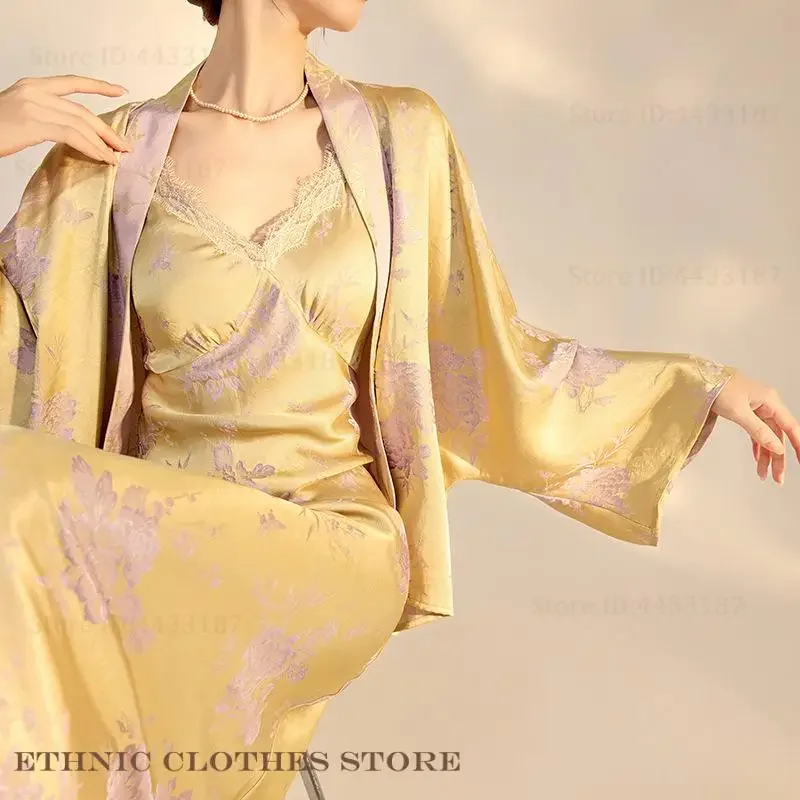 

Японское традиционное кимоно хаори юката, халат в китайском стиле, кимоно, кардиган, куртка Ханфу, весна-лето, свободное женское пальто, рубашка