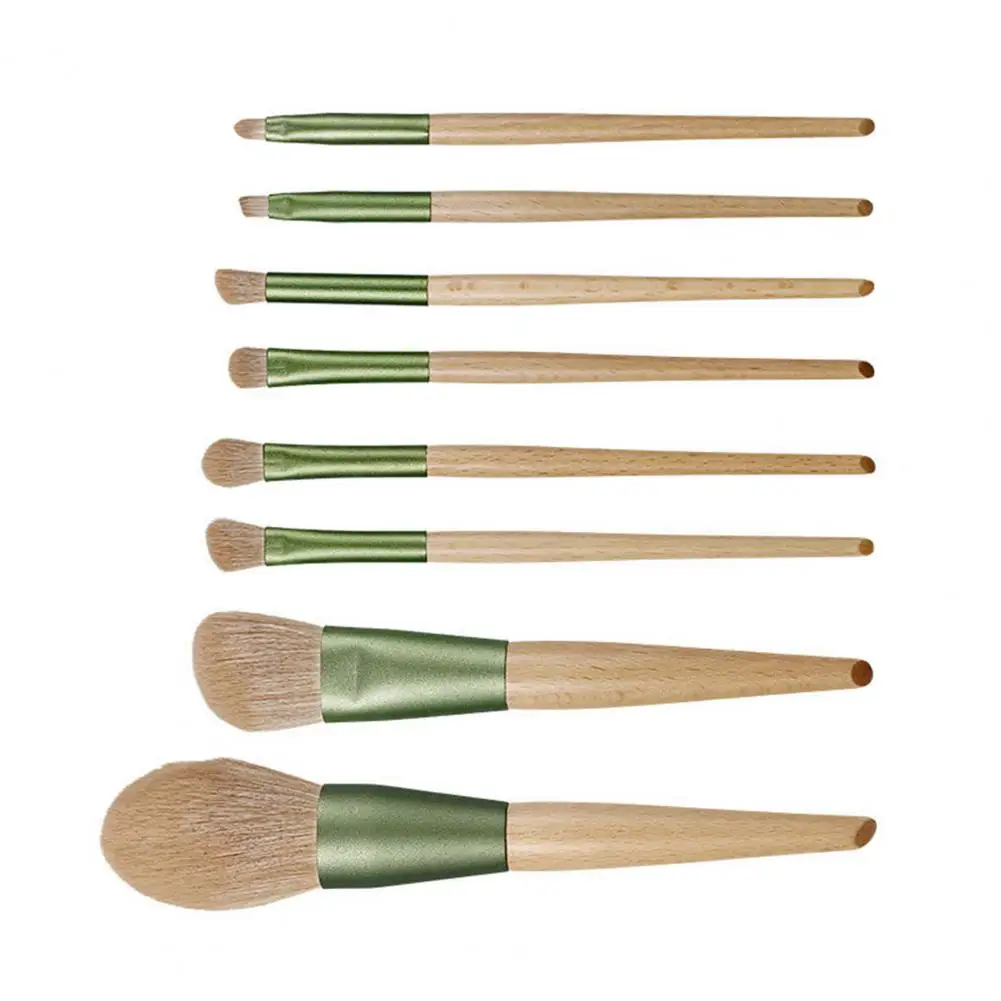 

Makeup Brushes 8Pcs/Set Convenient Fluffy Smooth Touch Uniform Shading Cosmetic Brushes Tools for Dressing Room