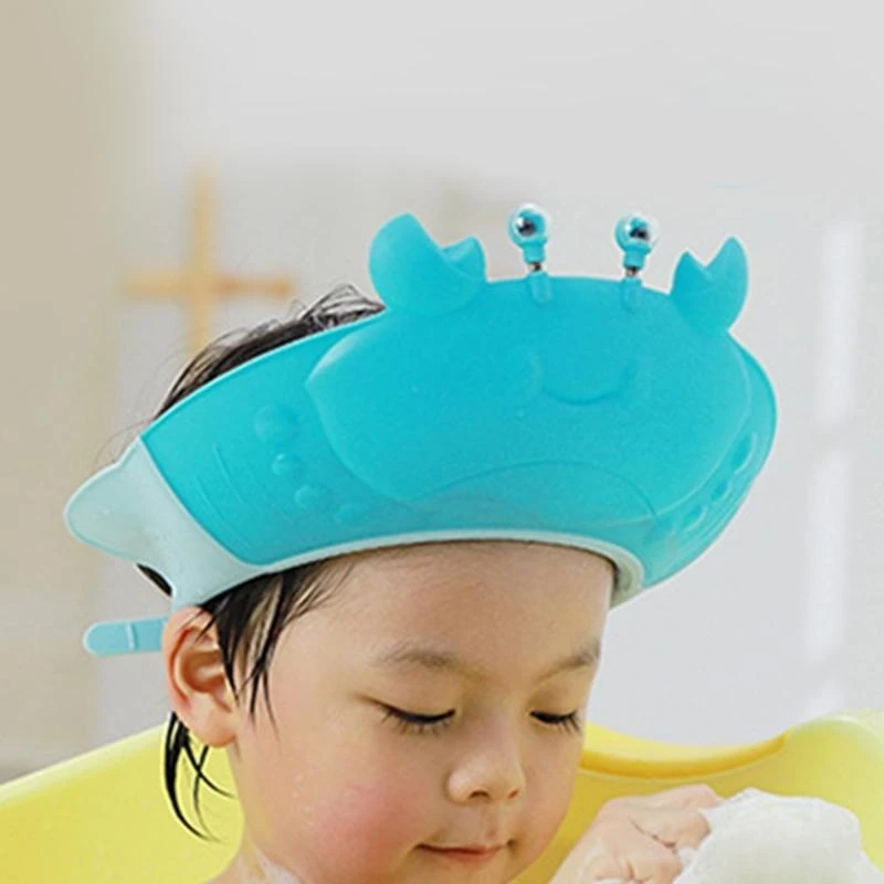 J15U Cuffia per doccia per bambini Protezione per visiera per bagno Cuffia per doccia per neonati