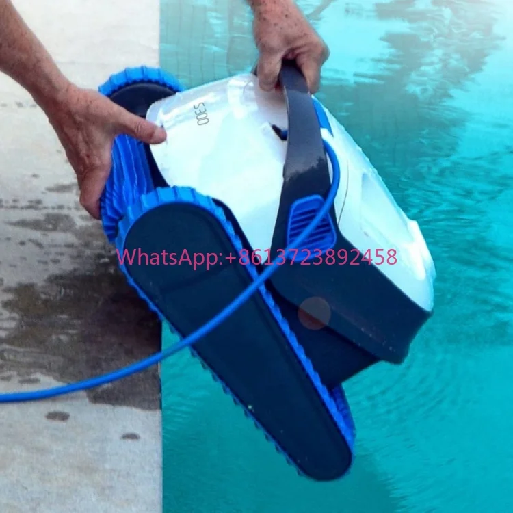 2025 New Products Dolphin S300I Pool Vacuum Cleaner Waterproof Electrical Wire With Smart Phone App Robot Pool Vacuum Cleaner
